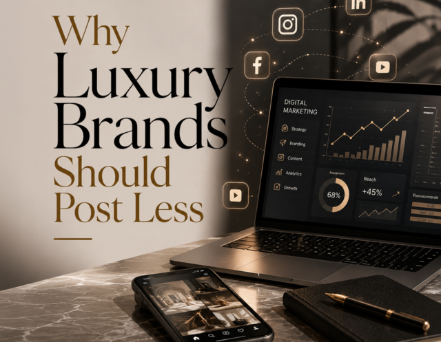 Why Luxury Brands Should Post Less