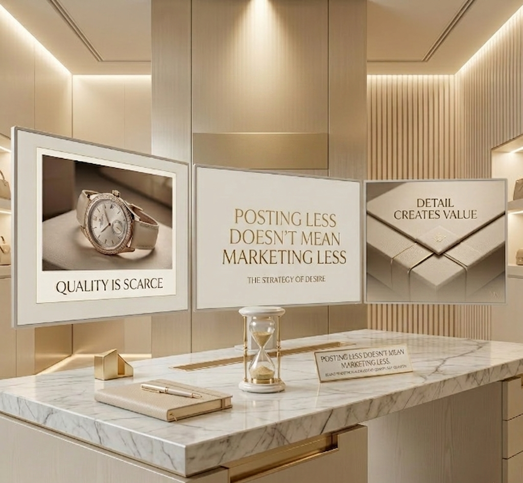 Why Luxury Brands Should Post Less