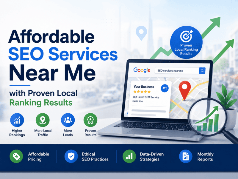 Affordable SEO Services Near Me with Proven Local Ranking Results