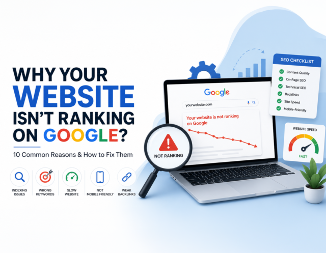 Why Your Website Isn't Ranking on Google - The Vanilla Therory