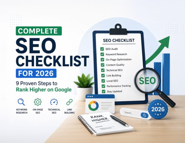 Best SEO Checklist for 2026: 9 Proven Steps to Rank Higher on Google