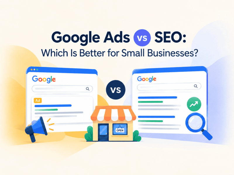 Google Ads vs SEO for Small Businesses - The Vanilla Theory