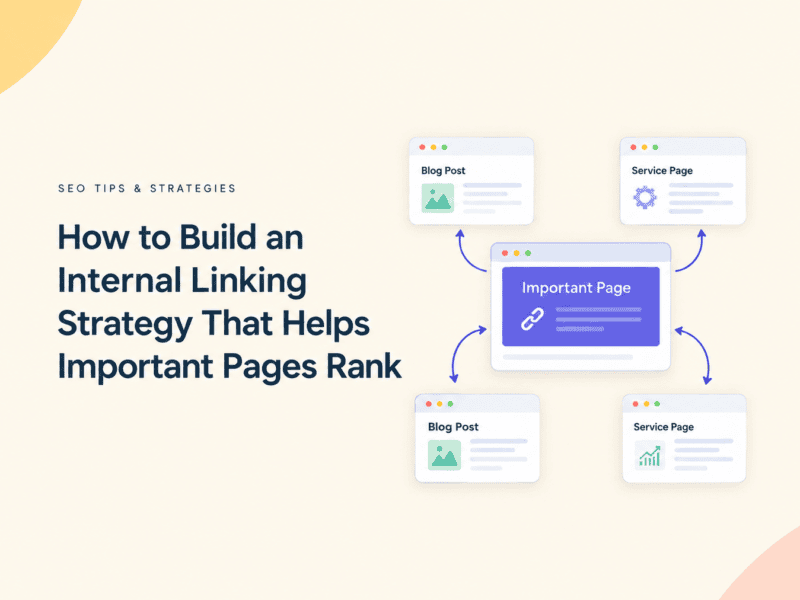 How to Build an Internal Linking Strategy That Helps Important Pages Rank - The Vanilla Theory
