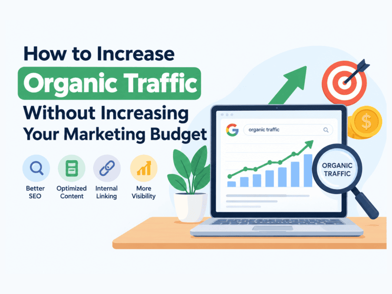 How to Increase Organic Traffic Without Increasing Your Marketing Budget - The Vanilla Theory